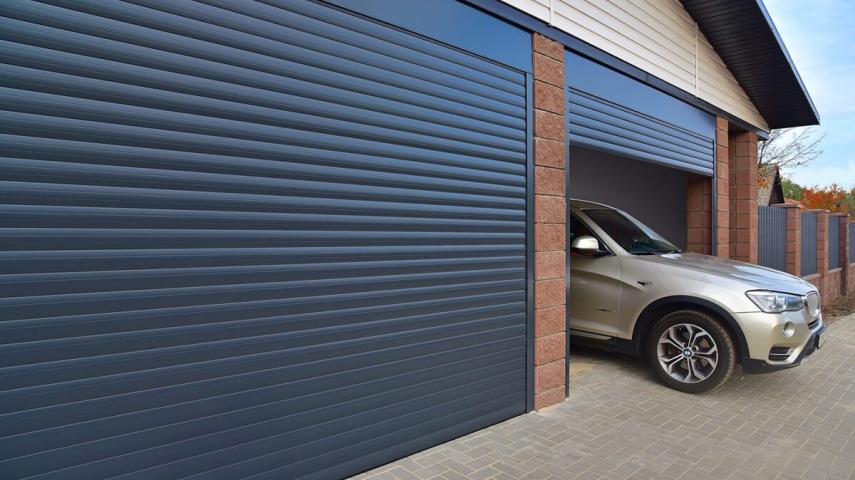 ворота из роллетного профиля в Баксане